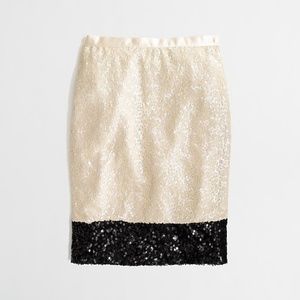 Holiday Party Sequin Pencil SkirtJcrew 07795